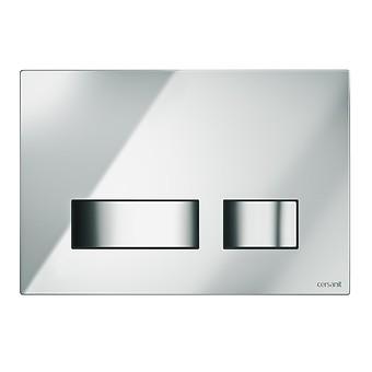 MOVI BEDIENINGSPLAAT CHROOM GLANS S97-026