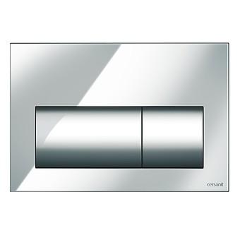 PRESTO BEDIENINGSPLAAT CHROOM GLANS K97-374