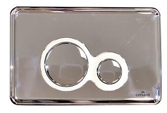 OTTO SPOELKNOP CHROOM GLANS MET CHROOM MATTE INZETS K97-236