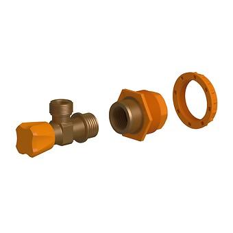 AFSLUIT HAAKVENTIEL VOOR SYSTEEM AQUA 0/2/4 K99-0243