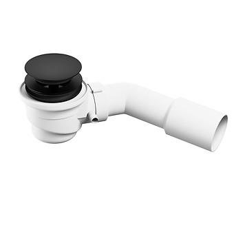 Sifon voor bad CLICK-CLACK, zwart S904-008