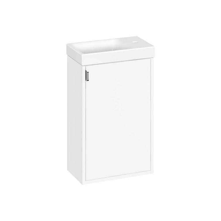 SET C643 ATRATO 40 WHITE MATT  (CABINET+WASHBASIN) S4007-007