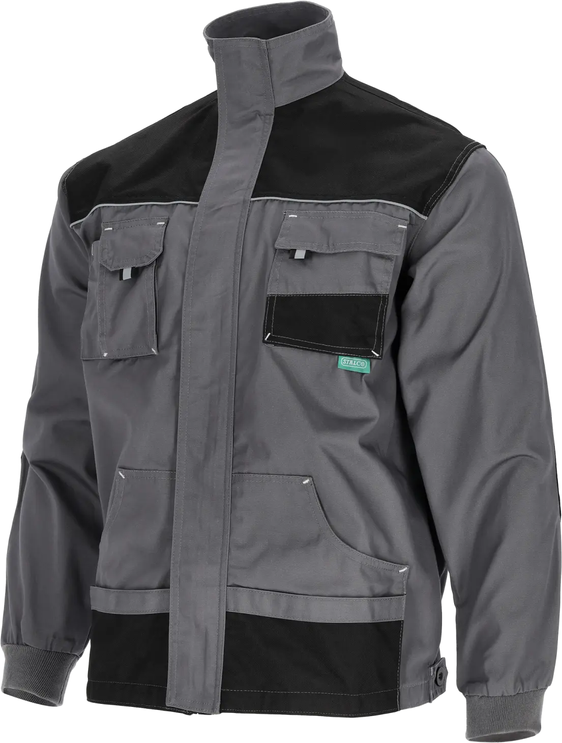 BASIC LINE Men's Work Sweatshirt – Size 4XL, Gray STALCO S-47885