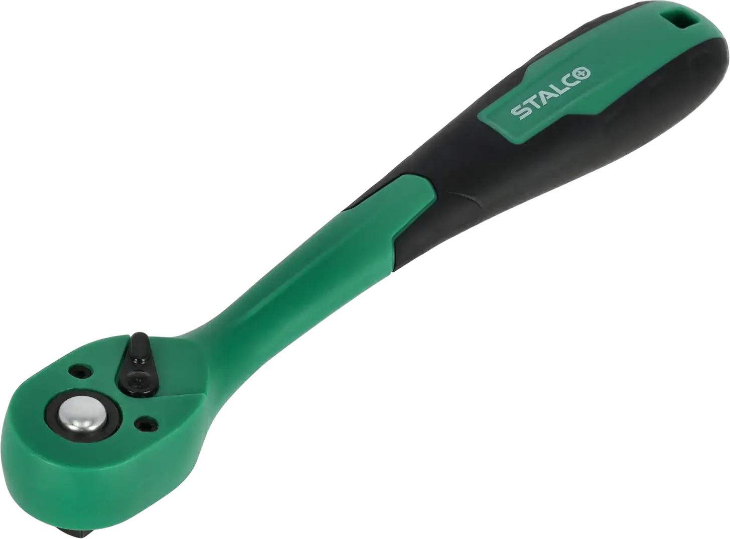 Offset ratchet with composite coating 3/8” 200 mm STALCO S-54043