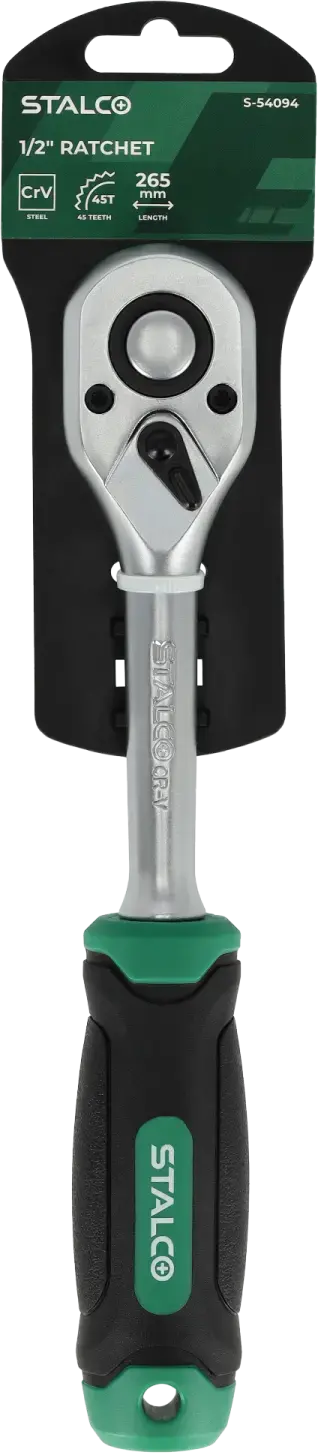 Straight ratchet 1/2″ 265 mm STALCO S-54094