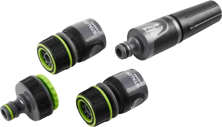 4-piece set with spray nozzle EXP 3/4″ STALCO GARDEN S101210215