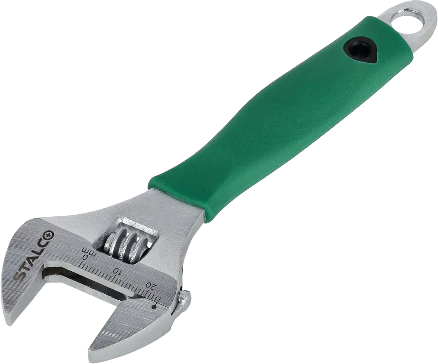 Adjustable wrench CrV, 0-23 mm 150 mm STALCO S-76852