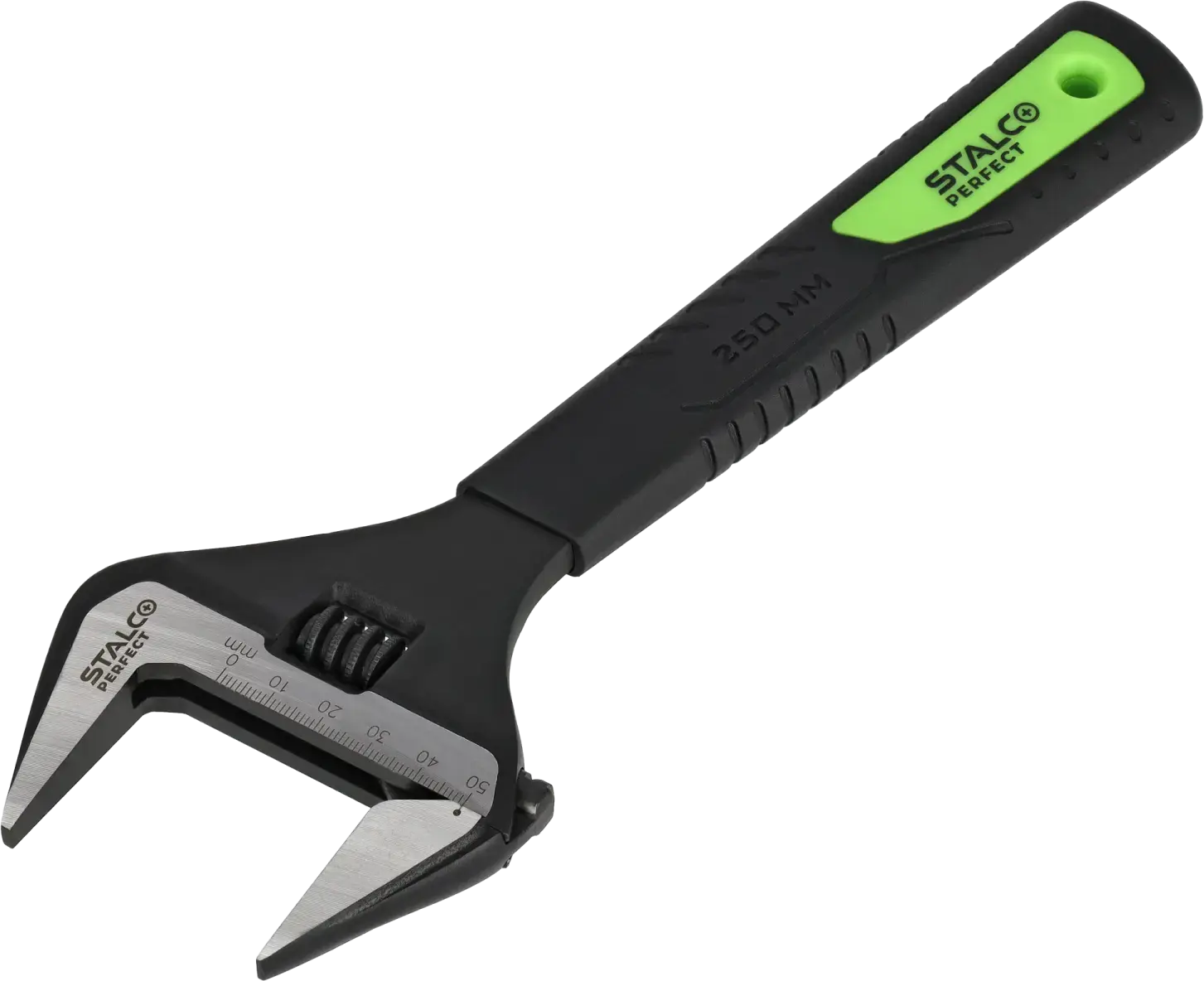 Adjustable wrench CrV 0-50 mm 250 mm STALCO PERFECT S-76844
