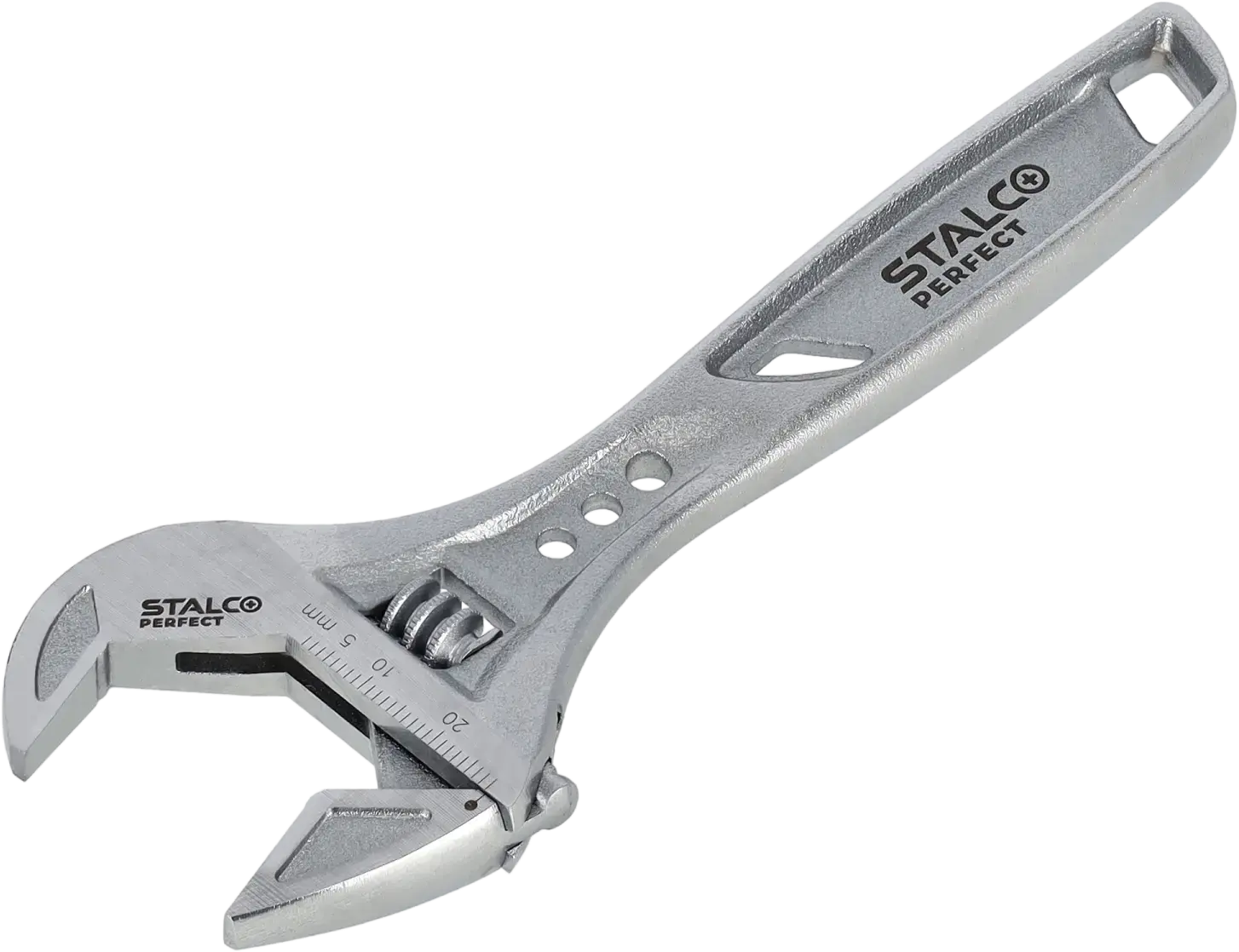 Adjustable wrench CrV 0-28 mm 150 mm STALCO PERFECT S-76846
