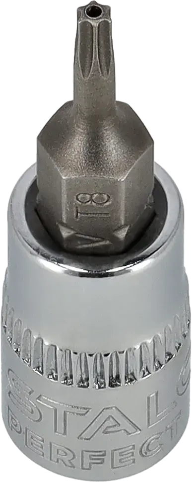 TORX socket stem wrench 1/4” TT27 STALCO PERFECT S-85681