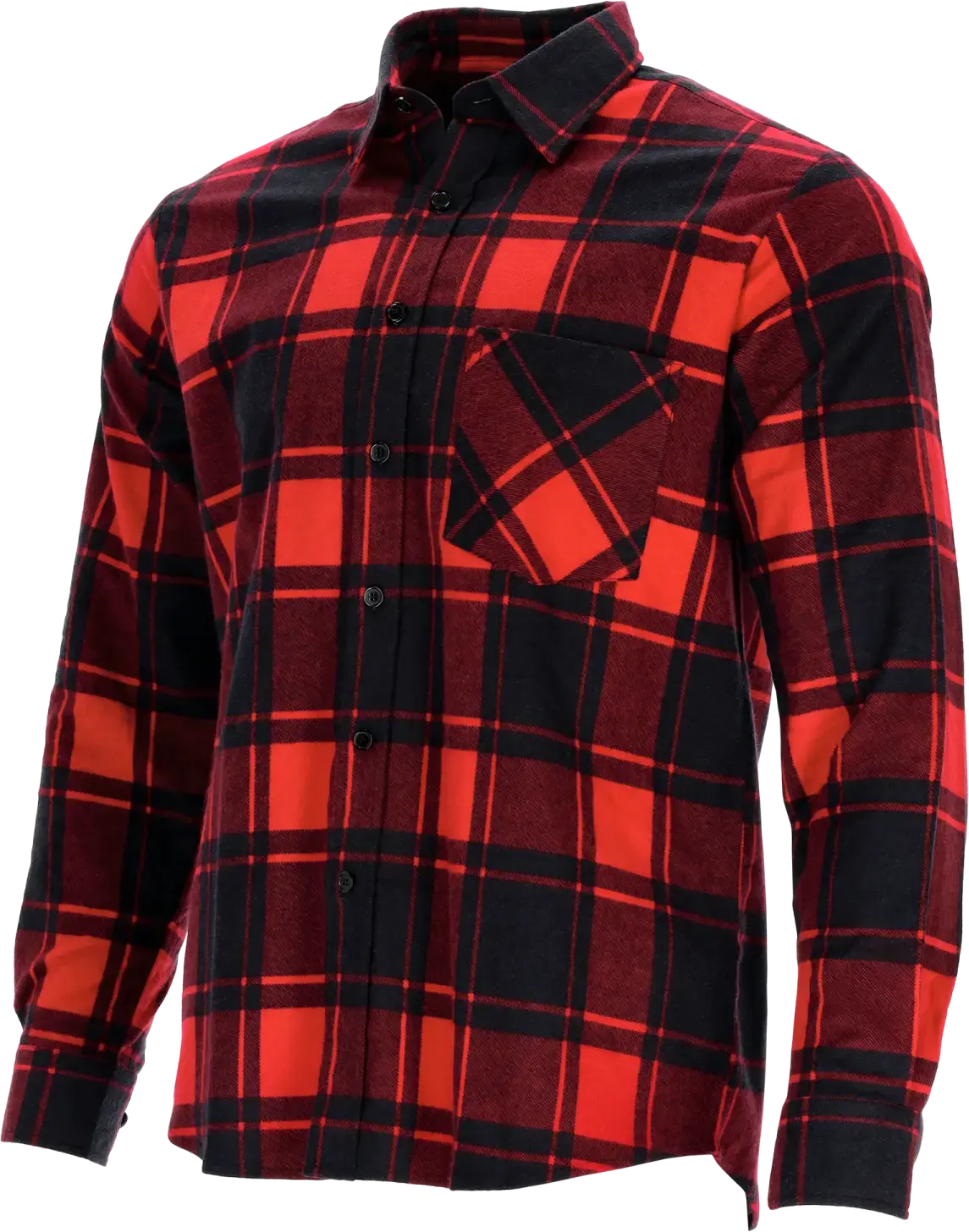 SQUARE S Rood flanellen overhemd STALCO S-42019