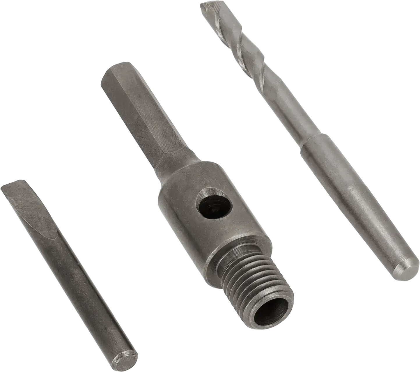 Adapter voor diamant-gatenzagen Hex 100 mm + centreerboor 8 x 120 mm ø22 x 110 mm, HEX, M16, boor: ø8 x 120 mm STALCO PERFECT S-70803