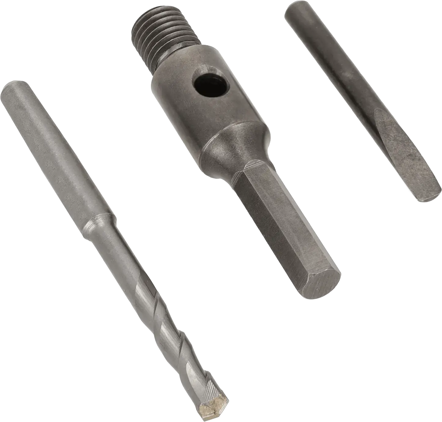 Adapter voor diamant-gatenzagen Hex 100 mm + centreerboor 8 x 120 mm ø22 x 110 mm, HEX, M16, boor: ø8 x 120 mm STALCO PERFECT S-70803