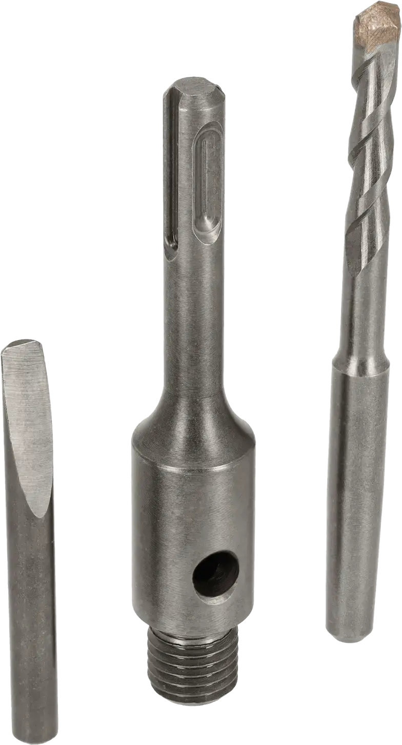Adapter voor diamant-gatenzagen SDS Plus 100 mm + centreerboor 8 x 120 mm ø21 x 110 mm, SDS-Plus, M16, boor: ø8 x 120 mm STALCO PERFECT S-70801