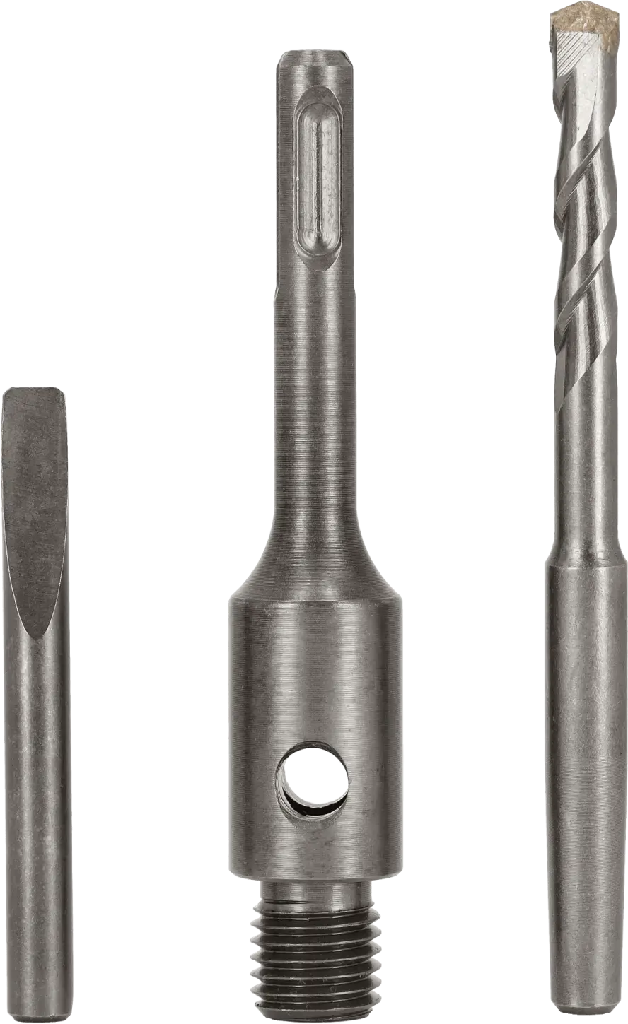 Diamond hole saw adapter SDS Plus 100 mm + centering drill 8 x 120 mm ø21 x 110 mm, SDS-Plus, M16, drill: ø8 x 120 mm STALCO PERFECT S-70801