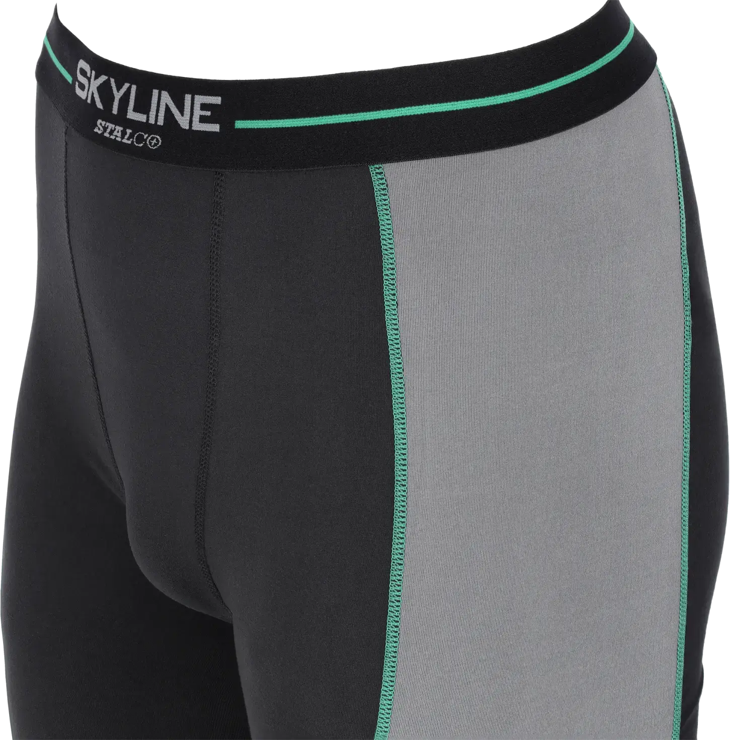 Thermoactive underwear long johns SKYLINE 2XL Black STALCO S-51332