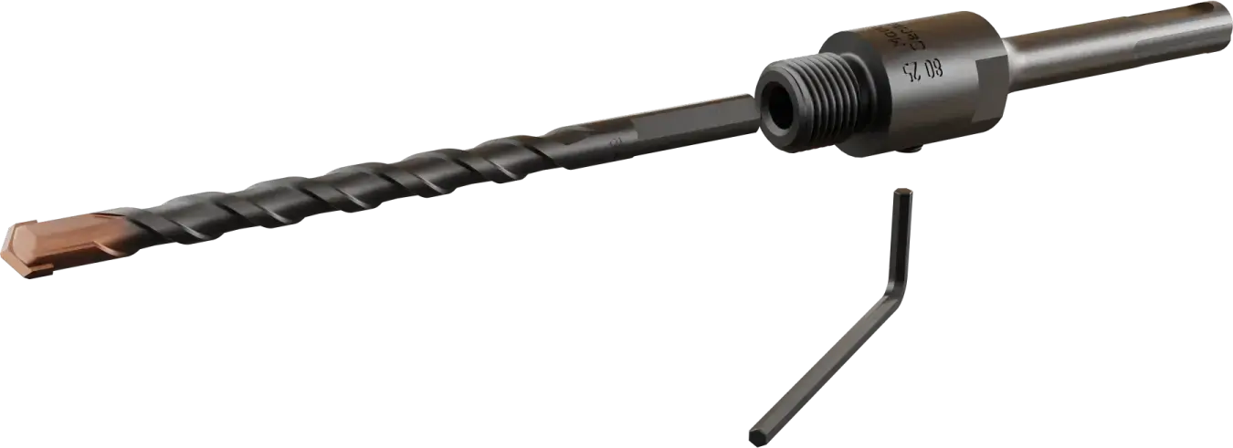SDS Plus Adapter for Concrete Hole Saws Ø 8 / 105 mm, SDS-PLUS STALCO PERFECT S-70594