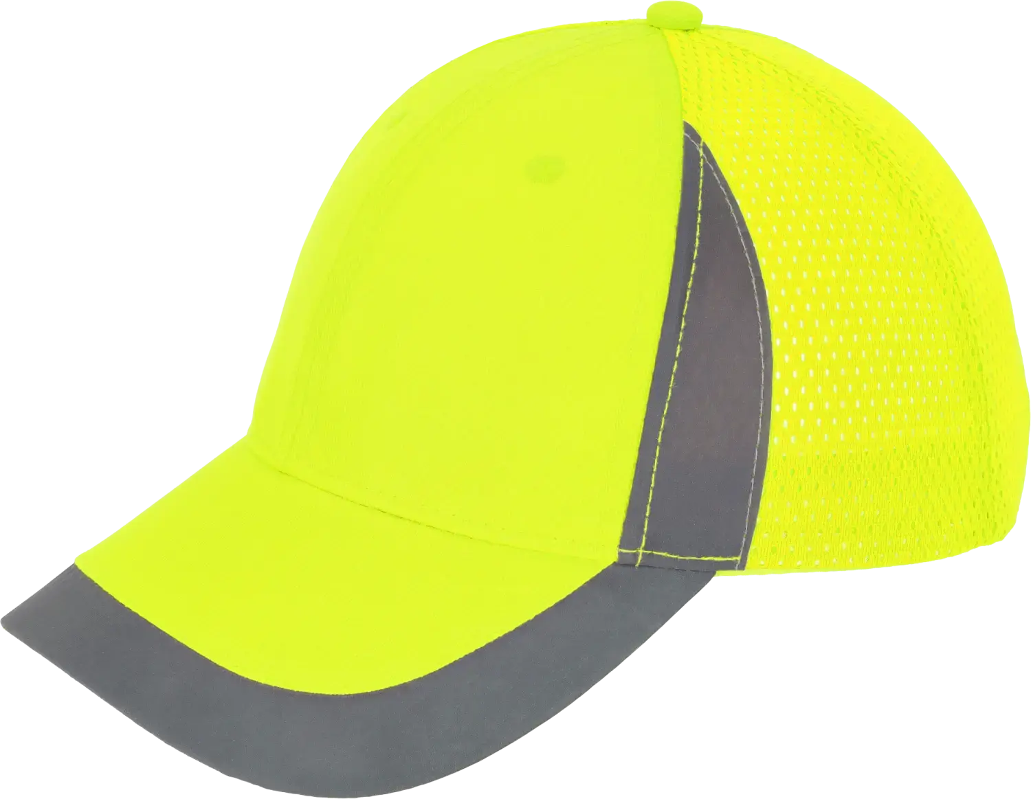 Reflecterende pet PICK geel ONE SIZE STALCO S091444224