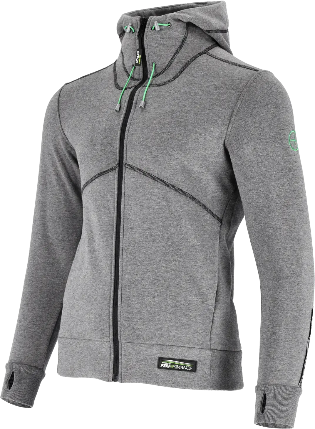 Men’s Sweatshirt SPARTAN M M Gray STALCO PERFECT S-78991