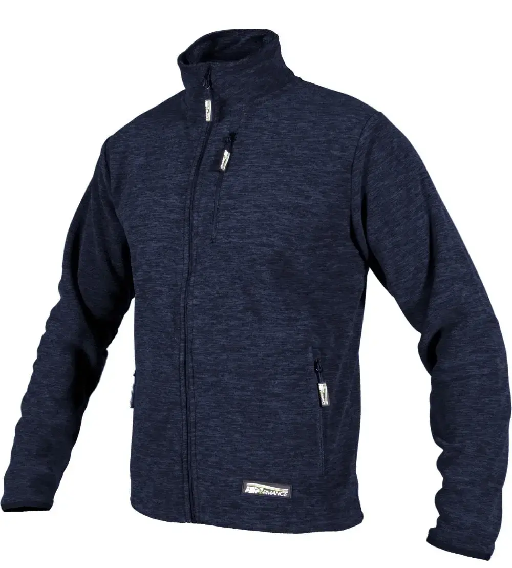 Men's fleece sweatshirt NAVAS M S Navy blue STALCO PERFECT S-78330