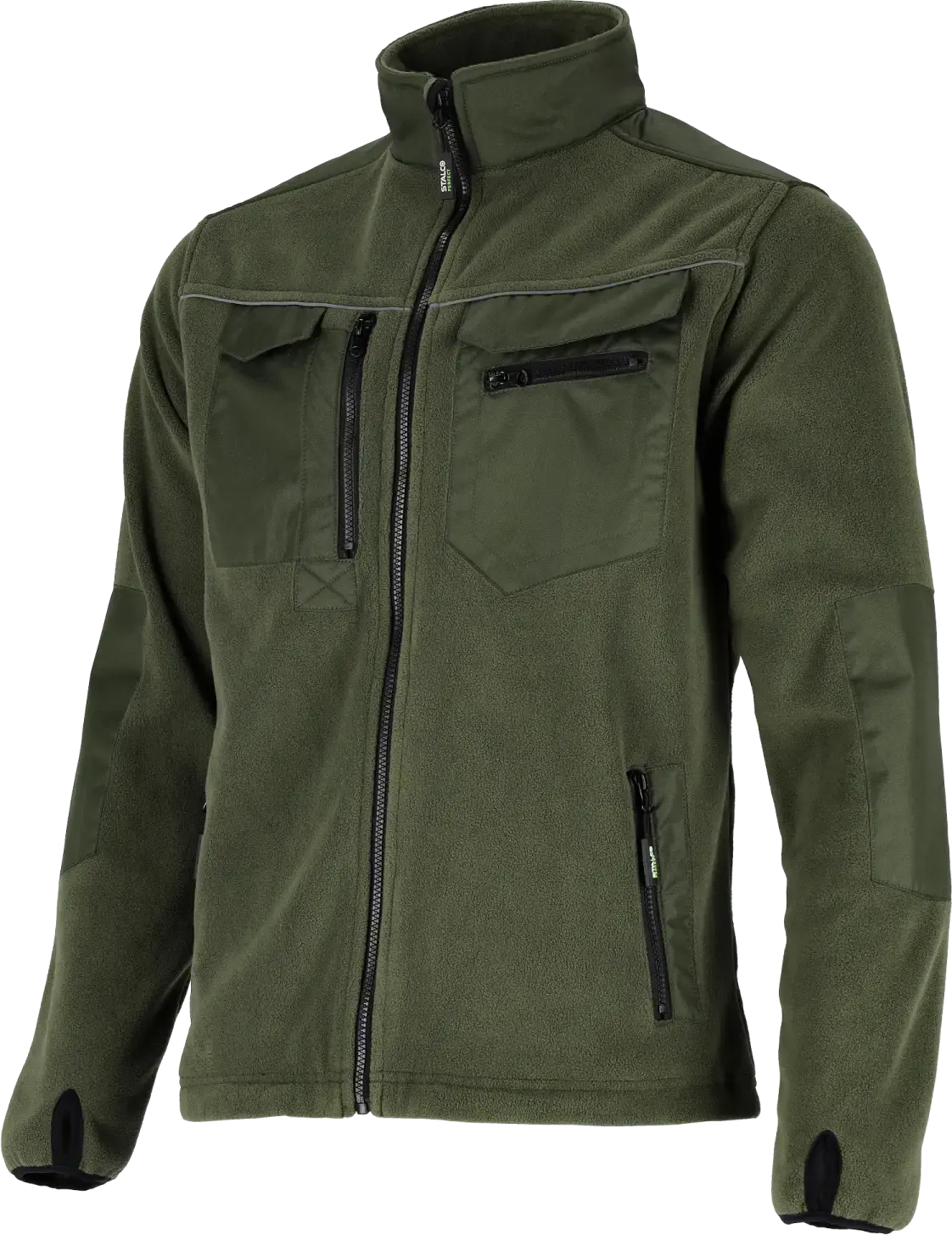 Men’s fleece jacket OXFORD STALCO PERFECT 3XL Olive STALCO PERFECT S090400019