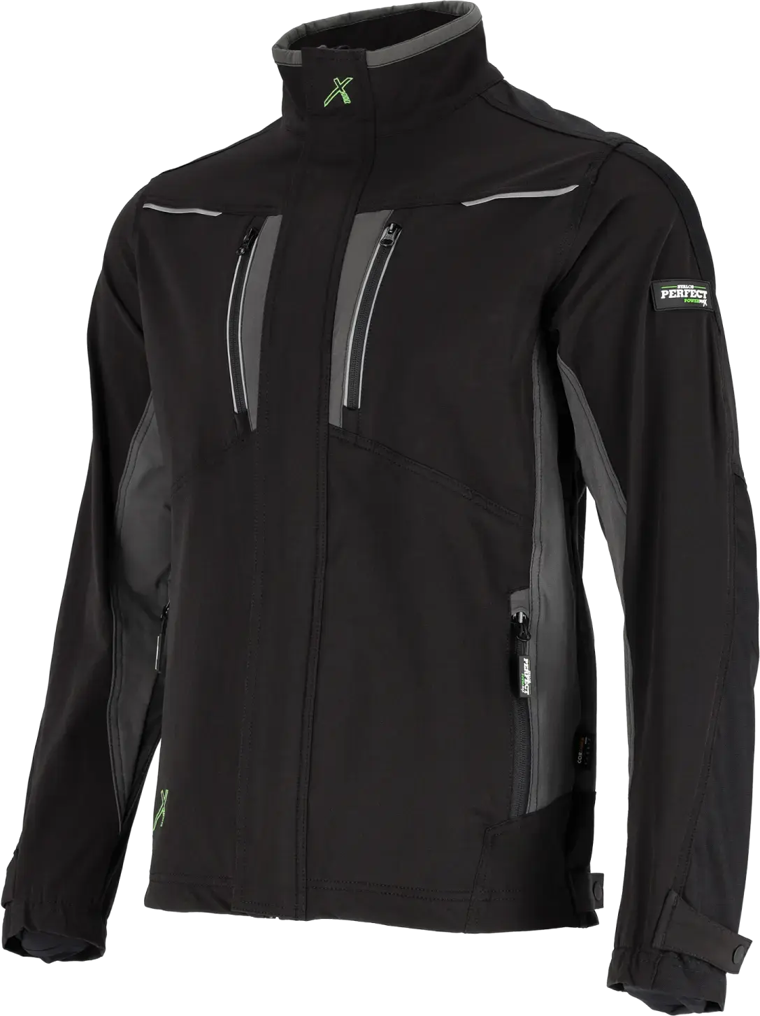 STRETCH LINE S Work Sweatshirt Black STALCO PERFECT S-79248