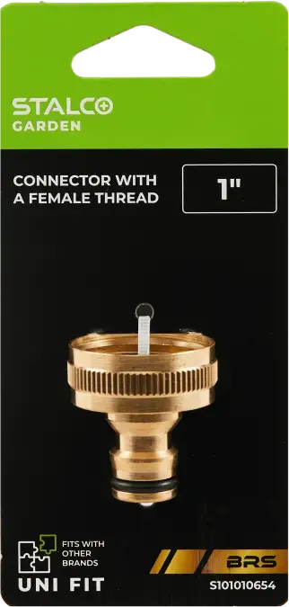 Internal thread connector BRS 1″ STALCO GARDEN S101010654
