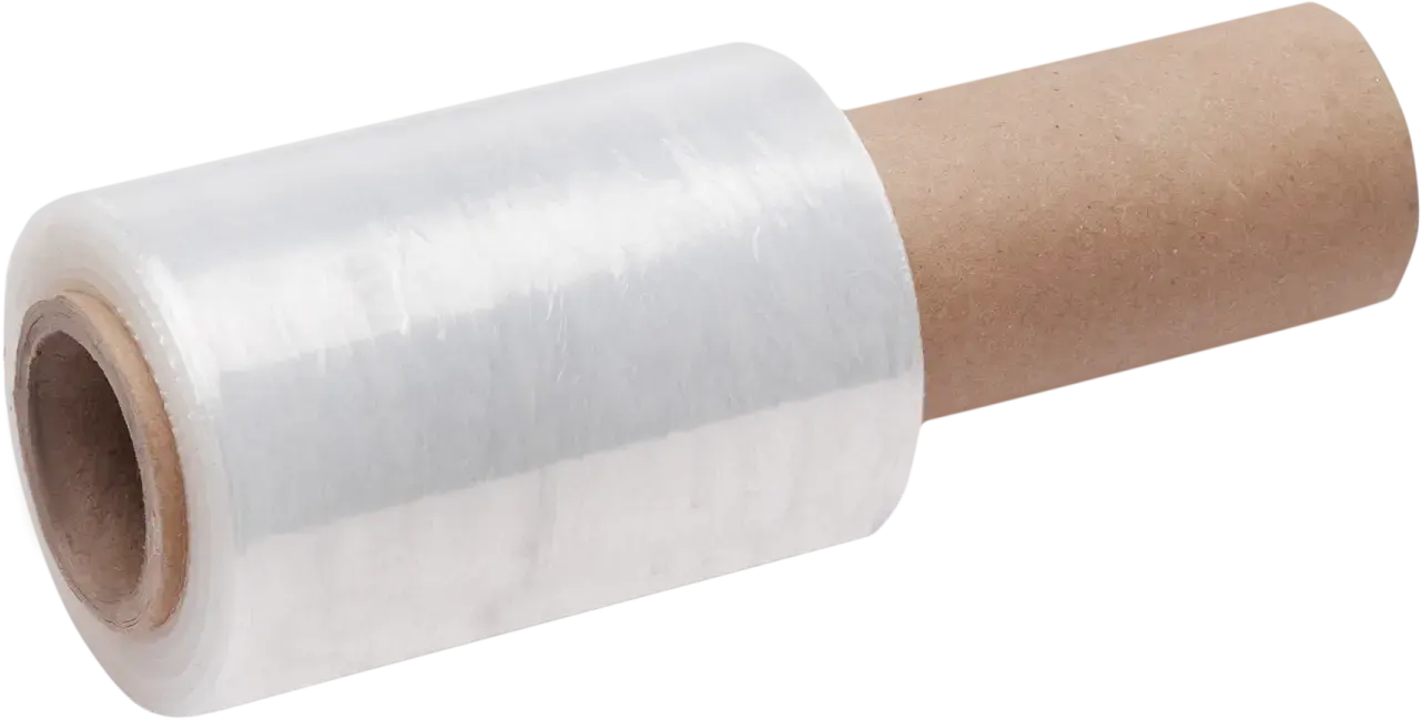Stretch film 10 cm / 0.21 - 0.25 kg / with handle / transparent STALCO S-47700