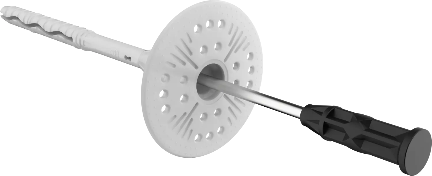 Insulation plug with extended expansion zone, metal-plastic pin KIDM Ø 10 x 200 mm STALCO PERFECT KIDM10200