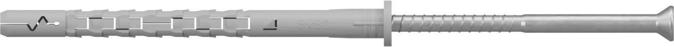 Frame expansion plug TXSA4 , sleeve: ø8x60mm, screw: ø5.5x65mm STALCO PERFECT TXSA408060