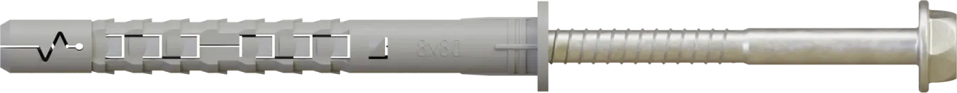 Frame expansion plug screw A4/316 TXKA4 sleeve: ø8x60mm, screw: ø5.5x65mm STALCO PERFECT TXKA408060