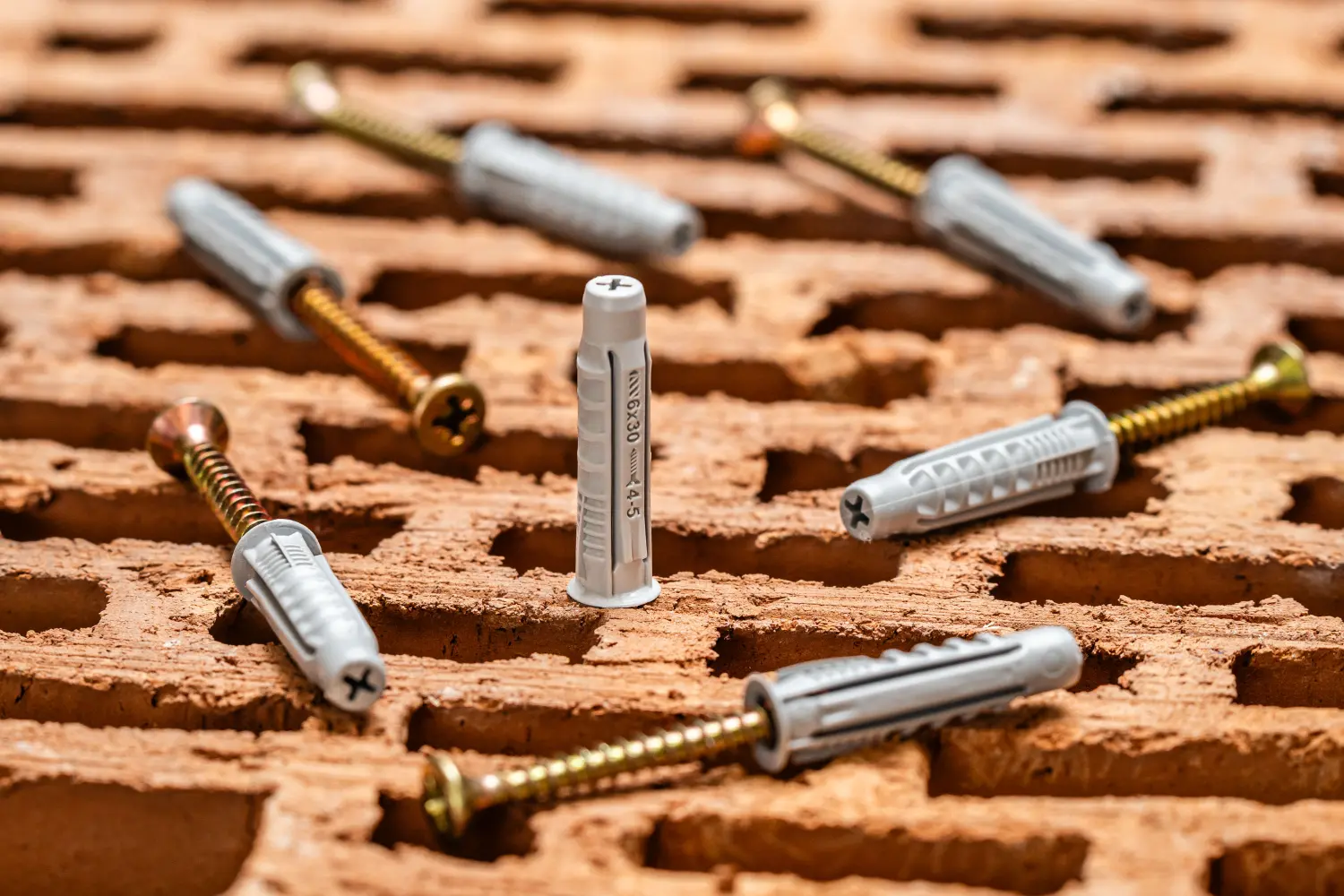 Universele expansieplug met RXS-schroef – Boordiameter ø: ø8mm, schroef: ø4,5x50mm 9 stuks STALCO PERFECT BRXS-8/4,5x50