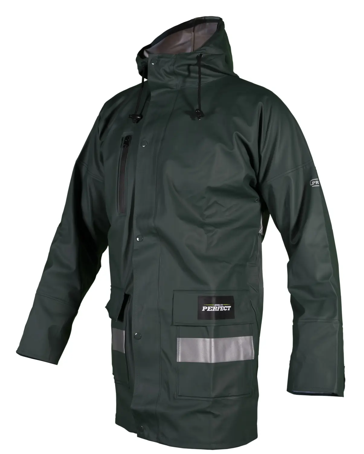 Rain jacket AQUA J L Green STALCO PERFECT S-78140