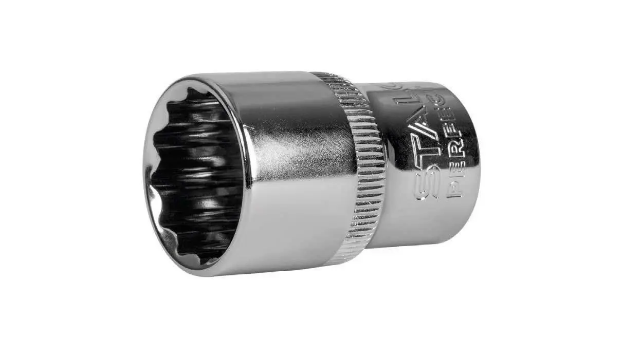 12-point socket 3/4” 3/4” 22mm STALCO PERFECT S-86106
