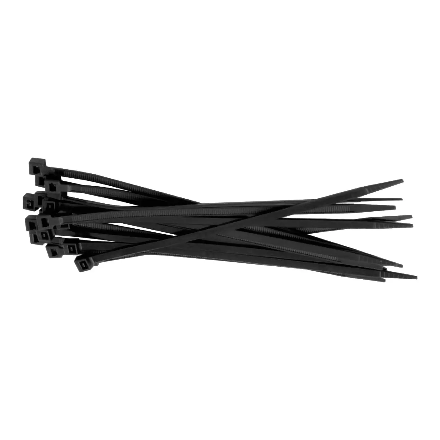 Nylon Kabelbinders Zwart OPP 3.6 x 250 mm, Zwart STALCO PERFECT OPPC36250