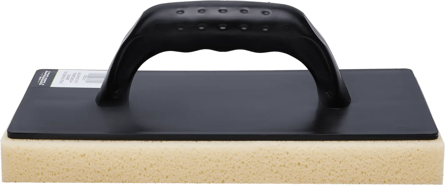 ABS sponge trowel 280 x 130 mm, notched sponge STALCO PERFECT S-73224