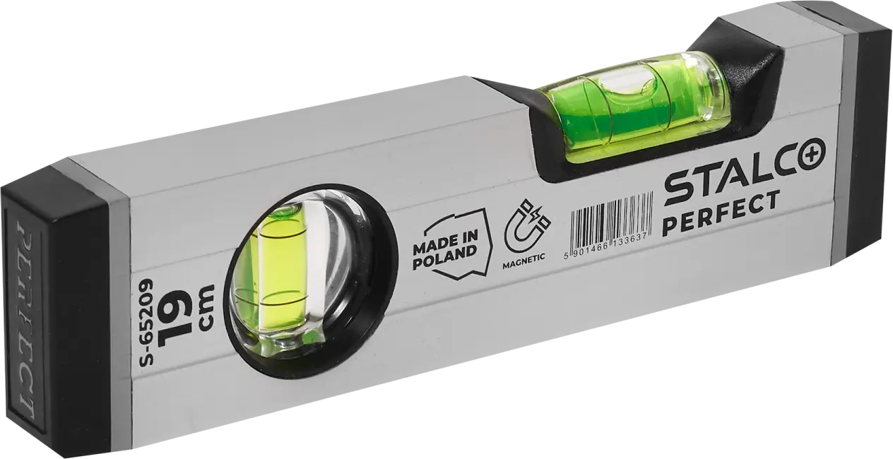 Zakwaterpas 19 cm / met magneet STALCO PERFECT S-65209