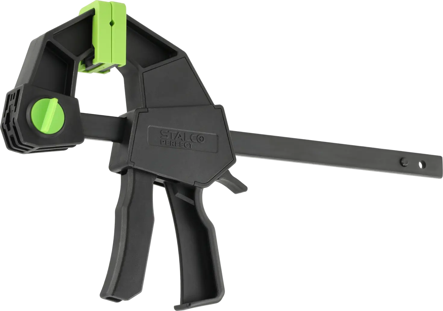 Automatic quick-clamp 80X150MM  6" / 150 mm, depth 80mm, clamping force: 135kg STALCO PERFECT S-76530