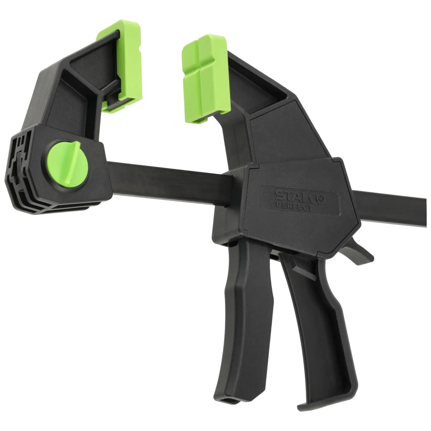 Automatic quick-clamp 80X150MM 12" / 300 mm, depth 80mm, clamping force: 135kg STALCO PERFECT S-76532