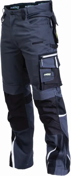 Work trousers FLEX LINE L Grey STALCO PERFECT S-79048
