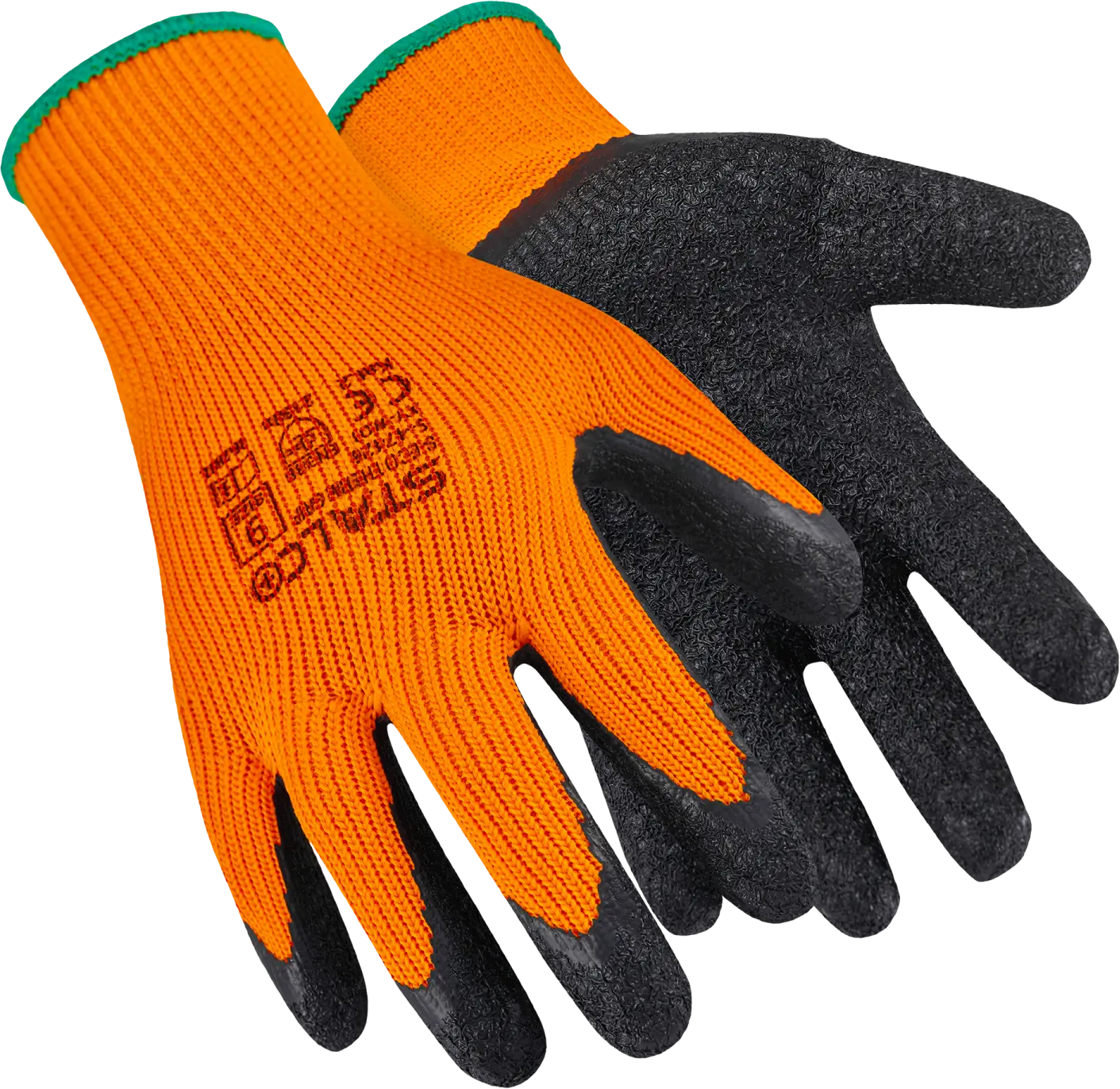 Polyester gloves S-THERMGRIP ECO 9 STALCO S-47426