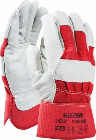 Leather gloves S-SKIN HARD 10 STALCO S-47337
