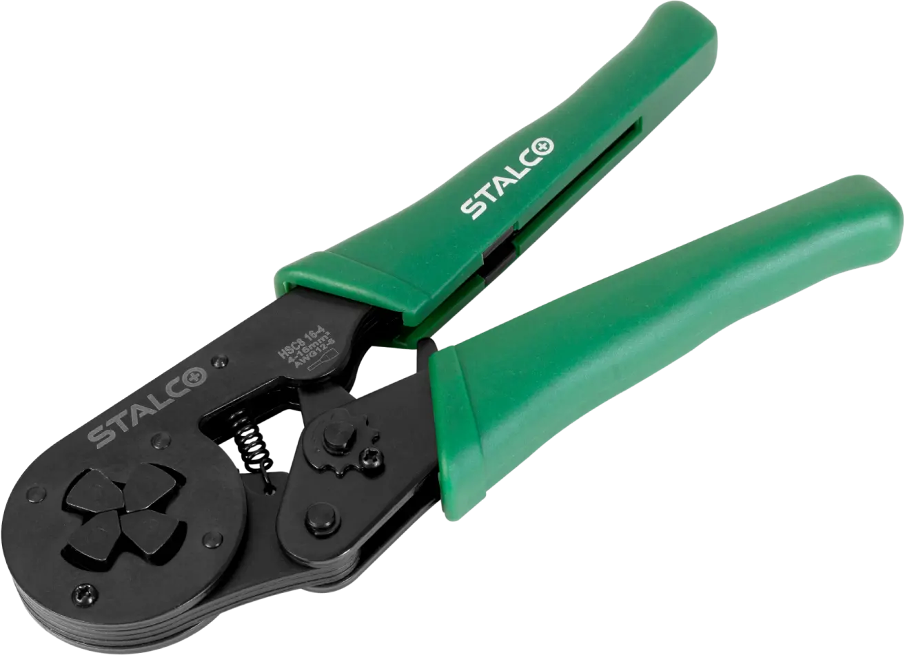 Krimptang voor adereindhulzen 6-16 mm2 STALCO S011877016