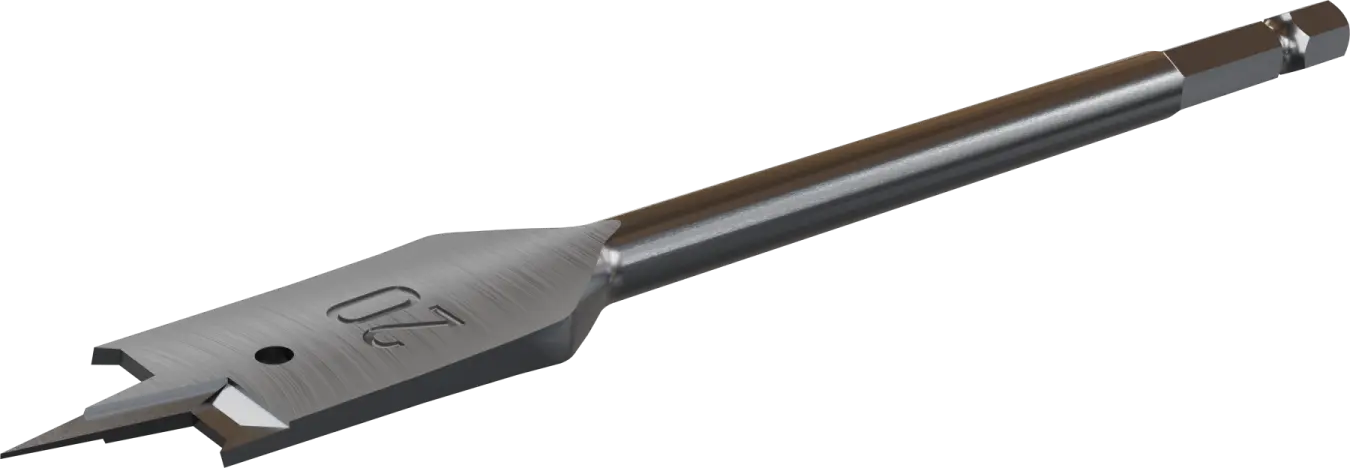 Platte houtboor ø 6 x 152 mm STALCO PERFECT S-72001