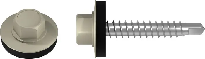 Farm screw for roofing on wooden substrate FD FD-4.8x35 RAL 9002 STALCO FD - 4.8X35 9002