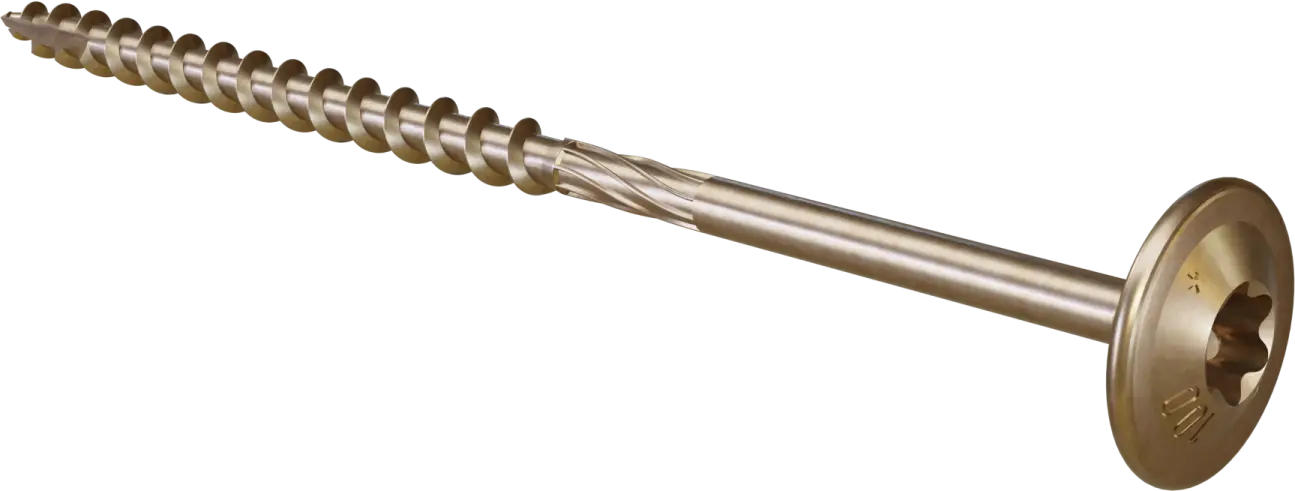 Hardened roof truss screw (with washer head) WHWP ø6 x 60 mm, T30 STALCO WHW-P 6*60