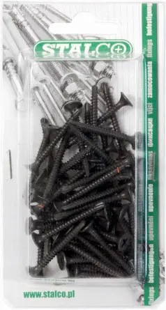 Zelftappende gefosfateerde schroef met conische kop BSF ø3,5 x 35 mm, 50 stuks STALCO BSF-3,535