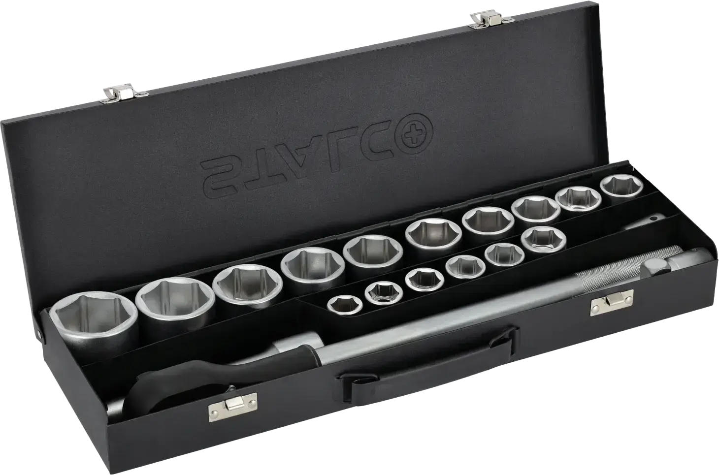 Socket wrench set 3/4 21 pcs STALCO S-54007