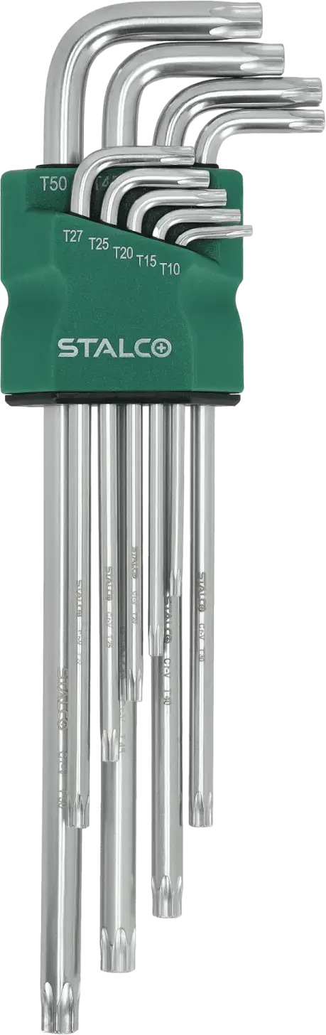 Torx keys with hole STALCO S-46374