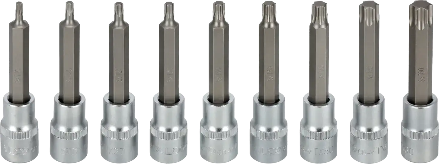 Torx bit socket keys STALCO S011166100